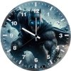 batman in the heart of battle mi wall clock