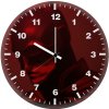 the batman red 86 wall clock