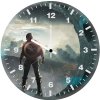 captain america4kart vr wall clock