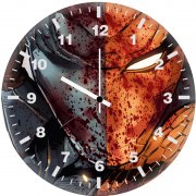 art deathstroke ib wall clock
