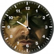 arrow artwork 3i wall clock