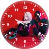 gwen and miles chillin c7 wall clock