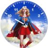 supergirl intergalactic charm 4y wall clock