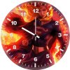 melissa benoist as supergirl cf wall clock