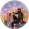 miles morales in full exploration 2g wall clock