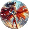 wonder woman the starry defender ug wall clock