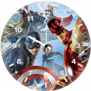avengers artwork ba wall clock