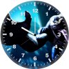 venom digital artwork o2 wall clock