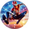 mighty spider man 9v wall clock