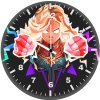 new artwork captain marvel bk wall clock