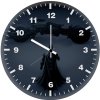 dark knight batmobile 8d wall clock
