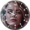 emma stone as gwen stacy 8k wall clock
