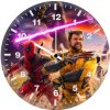 deadpool and wolverine finest ed wall clock