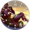 new iron man art 6u wall clock