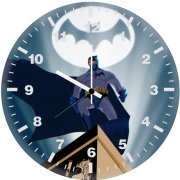 batman born to inspire 6o wall clock