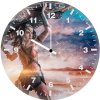 wonder woman cosplay mq wall clock