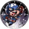 captain america little art l9 wall clock