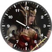 death metal wonder woman 1e wall clock