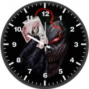 mad joker 0o wall clock