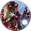 low poly iron man graphic design bc wall clock