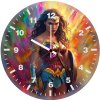 mysterious wonder woman xk wall clock