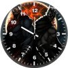 batman superman hd art ov wall clock