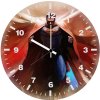 superman superhero 23 wall clock
