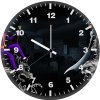 joker vs batman a2 wall clock