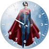 supergirl lightning speed hero ij wall clock