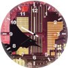 batman the silent protector haunting the night le wall clock