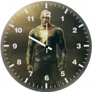 5k black adam qx wall clock