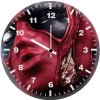 deadpool face h4 wall clock