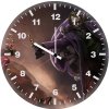 joker and heath ledger artwork tm wall clock