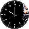 marvel girl black cat dx wall clock