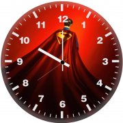 the spirit of superman yi wall clock