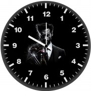 wolverine x iron man come along ol wall clock