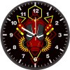 iron man deadpool version 3h wall clock