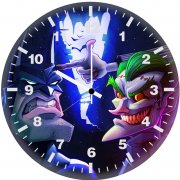 batman ongoing battle with the joker pa wall clock