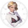 gwen stacy digital art j7 wall clock