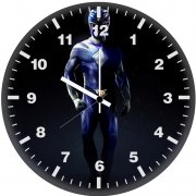 power rangers zack du wall clock