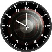 john walker us agent shield yf wall clock