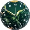 knight owl and batman i2 wall clock