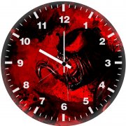 carnage artworks 24 wall clock