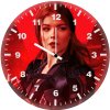 black widow spy 3f wall clock