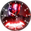 red hood dc comic u3 wall clock