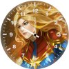 captain marvelart yh wall clock