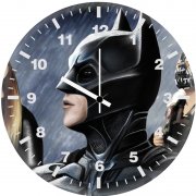 batman catwoman bane br wall clock