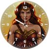 wonder woman new digital artwork 7n wall clock