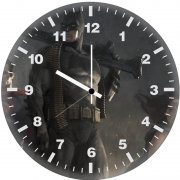 batman superman wonder woman art bt wall clock