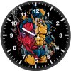wolverine x deadpool jf wall clock
